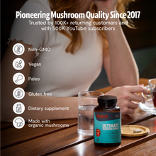 Load image into Gallery viewer, Organic Mushroom Complex Supplement Capsules - DON GREAT