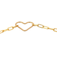Load image into Gallery viewer, Heart Jump Ring for Permanent Jewelry, Gold-Filled