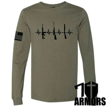Load image into Gallery viewer, HEARTBEAT OF LIBERTY LONG SLEEVE