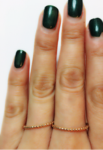 Load image into Gallery viewer, Studded and Beaded Stacking Ring