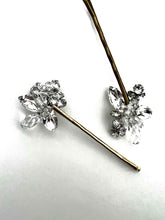 Load image into Gallery viewer, Starburst hair pin, Rhinestone Diamond hair pin