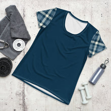 Load image into Gallery viewer, Cheeky Check Women's Workout Shirt