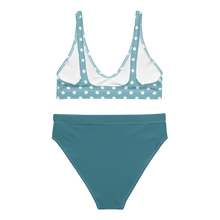 Load image into Gallery viewer, Light Blue Polkadot Bikini