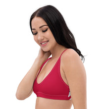 Load image into Gallery viewer, Union Jack Back Bikini Top | Union Jack on the Back | Removable Padding