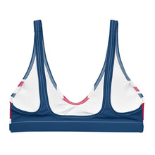 Load image into Gallery viewer, Union Jack Bikini Top | Removable Padding