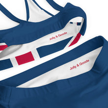 Load image into Gallery viewer, Union Jack Bikini | Cheeky | Blue Bottom | Removable Padding