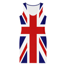 Load image into Gallery viewer, Union Jack Fitted Dress | Ginger Spice Style