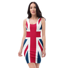 Load image into Gallery viewer, Union Jack Bodycon Dress