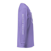 Load image into Gallery viewer, British Unicorn Shield | Garment-dyed Long-Sleeve Shirt