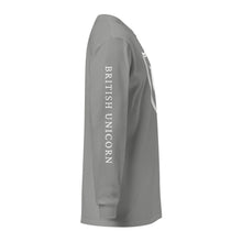 Load image into Gallery viewer, British Unicorn Shield | Garment-dyed Long-Sleeve Shirt