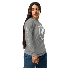 Load image into Gallery viewer, British Unicorn Shield | Garment-dyed Long-Sleeve Shirt