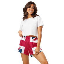 Load image into Gallery viewer, Women’s Union Jack Pajama Shorts