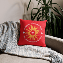 Load image into Gallery viewer, Emergency Screaming Pillow in Safety Red