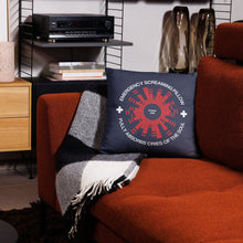 Load image into Gallery viewer, Emergency Screaming Pillow in Am I Blue
