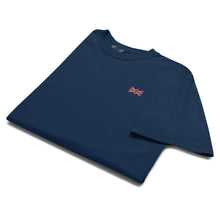 Load image into Gallery viewer, Embroidered Union Jack Tee | Left Chest