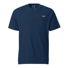 Load image into Gallery viewer, Embroidered Union Jack Tee | Left Chest