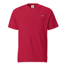 Load image into Gallery viewer, Embroidered Union Jack Tee | Left Chest