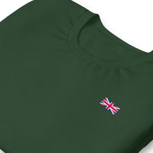 Load image into Gallery viewer, Union Jack T-shirt | Left Chest | Subtle