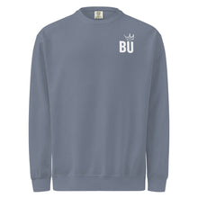 Load image into Gallery viewer, British Unicorn | BU Crown | Garment-dyed Sweatshirt