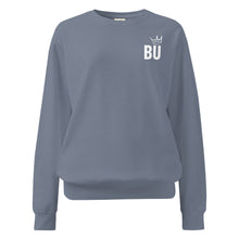 Load image into Gallery viewer, British Unicorn | BU Crown | Garment-dyed Sweatshirt