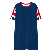 Load image into Gallery viewer, Union Jack T-shirt Dress