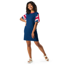 Load image into Gallery viewer, Union Jack T-shirt Dress