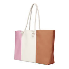 Load image into Gallery viewer, Neapolitan Ice Cream Weekender Bag