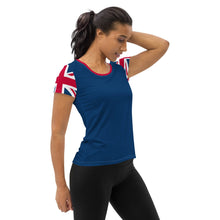 Load image into Gallery viewer, Union Jack Women's Workout Shirt