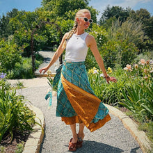 Load image into Gallery viewer, The Original Sari Wrap Skirt