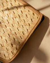 Load image into Gallery viewer, Cove Rattan & Canvas Eco Tote Bag