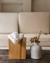 Load image into Gallery viewer, Teak Tissue Box