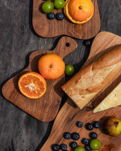 Load image into Gallery viewer, Teak Wavy Charcuterie Boards