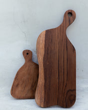Load image into Gallery viewer, Teak Wavy Charcuterie Boards