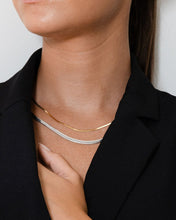 Load image into Gallery viewer, Sterling Silver Herringbone Chain
