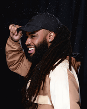 Load image into Gallery viewer, Black Waterproof Satin Lined Dad Hat - DON GREAT
