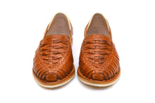 Load image into Gallery viewer, Cross Woven Huarache Walnut - DON GREAT
