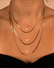 Load image into Gallery viewer, Sterling Silver Herringbone Chain
