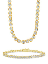 Load image into Gallery viewer, Helene Bezel CZ Jewelry Bundle
