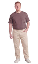 Load image into Gallery viewer, Men’s Lightweight Casual Elastic Waist Pull-On Jeans – Denim &amp; Twill Pants with Easy Fit
