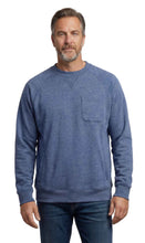 Load image into Gallery viewer, Mens 3-Pocket Fleece Sweatshirt with Raglan Seams, Chest Pocket and Tagless Neck
