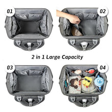 Load image into Gallery viewer, Crazy Pockets Backpack Diaper Bag - DON GREAT
