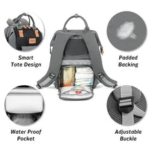 Load image into Gallery viewer, Crazy Pockets Backpack Diaper Bag - DON GREAT
