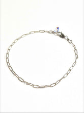 Load image into Gallery viewer, Paperclip Chain necklace and Bracelet
