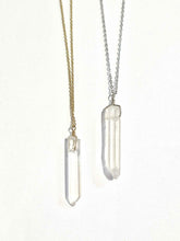 Load image into Gallery viewer, Small Quartz Point necklace
