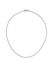 Load image into Gallery viewer, Bezel CZ Tennis Necklace
