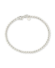 Load image into Gallery viewer, Sterling Silver Krista Beaded Chain Bracelet
