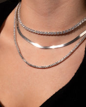 Load image into Gallery viewer, Herringbone Chain Necklace
