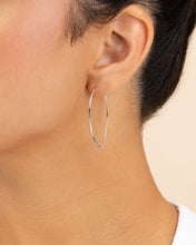Load image into Gallery viewer, Delicate Threader Hoop Earrings Set of 2
