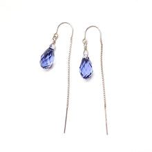 Load image into Gallery viewer, Swarovski Crystal droplet earrings
