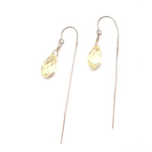Load image into Gallery viewer, Swarovski Crystal droplet earrings
